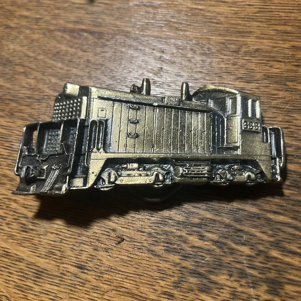Vintage 1980 The Great American Buckle Co Locomotive Serial #237 Made In USA